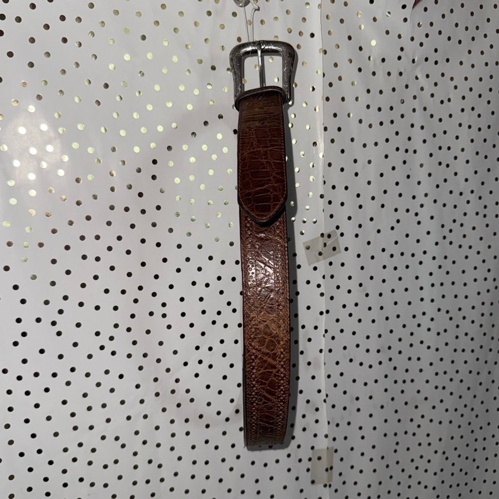 ARIAT MENS ADOBE CLAY WESTERN BELT